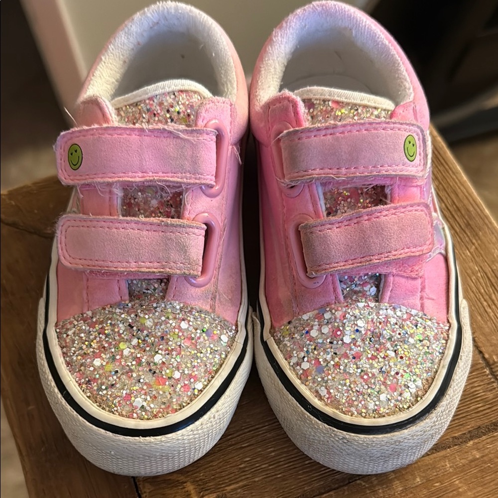 Next Sparkly Pink Kids Sneakers